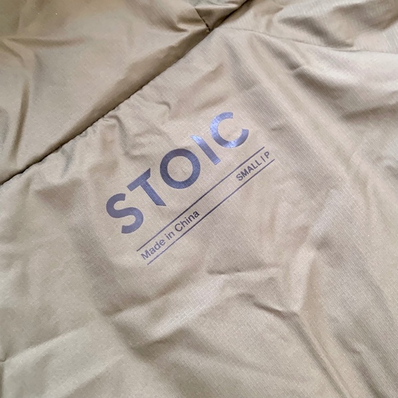 STOIC Olive Night Venture Insulated Parka Hooded Puffer Size Small - Picture 7 of 11